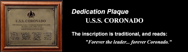 Coronado Dedication Plaque