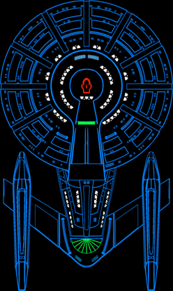 Bridge, shuttlebays, escape pods