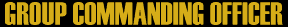 Group Commanding Officer